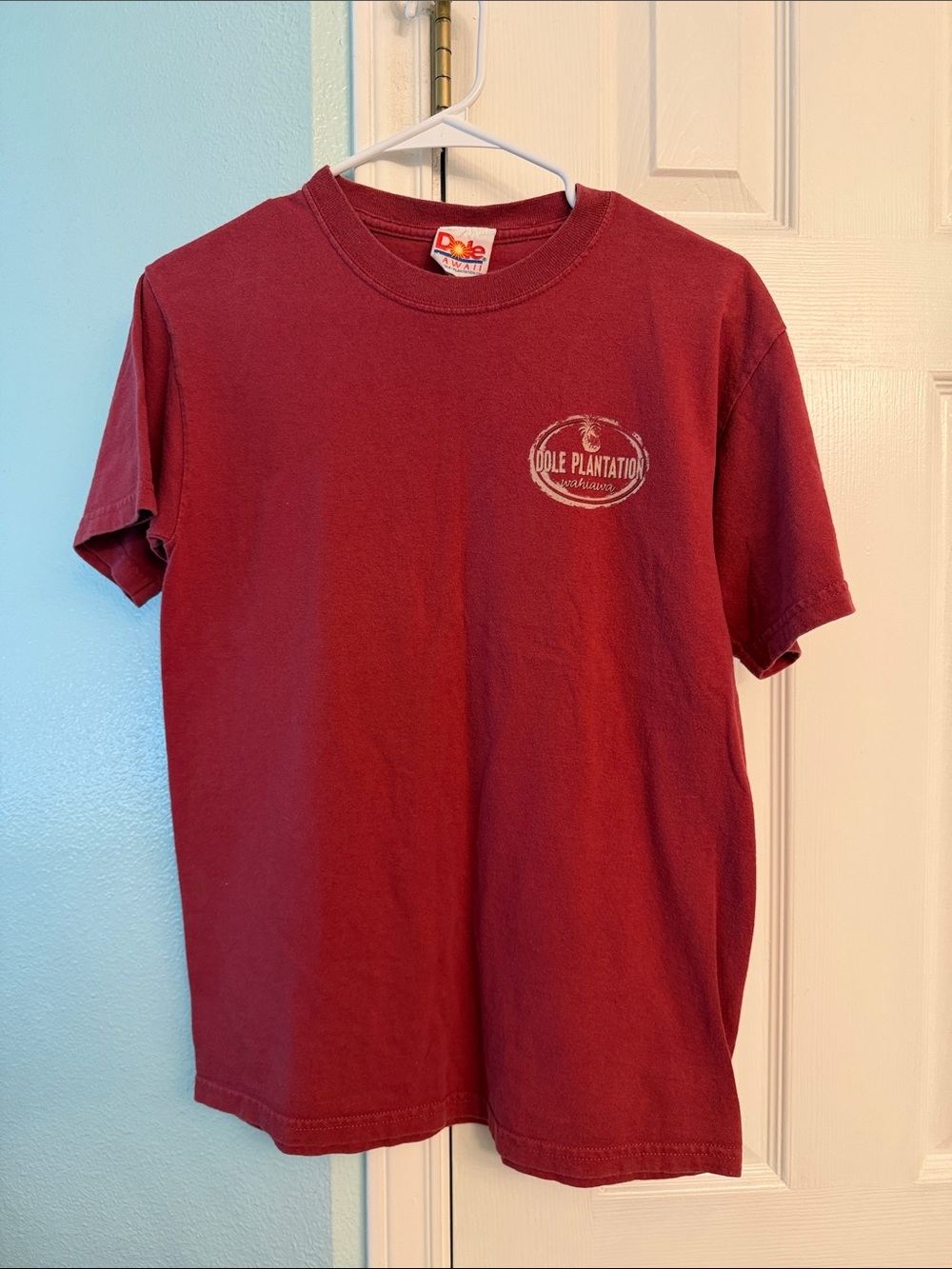 Dole Plantation Men's Short Sleeve T-Shirt in Maroon